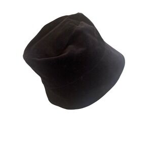 Rothschild Girls Navy Blue Velvet Bucket Hat Size 8‎